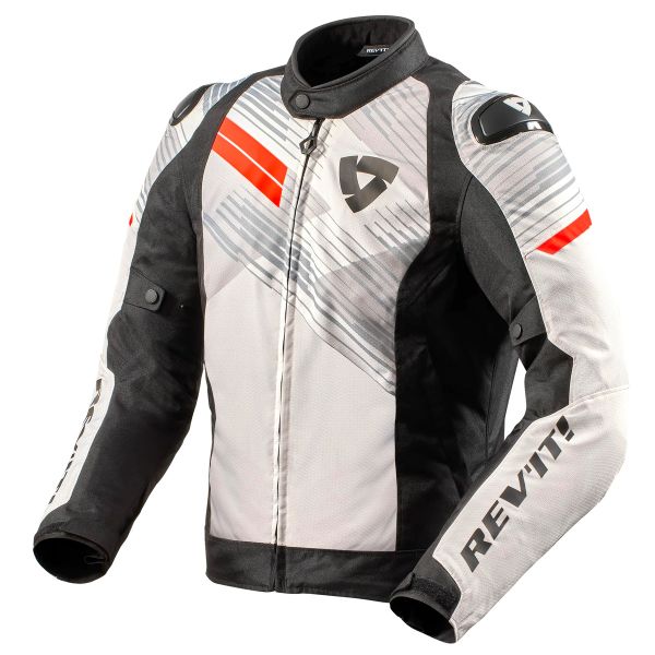 Cazadora moto REV'IT Apex TL White Black