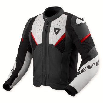 Cazadora moto REV'IT Automate Black Light Grey
