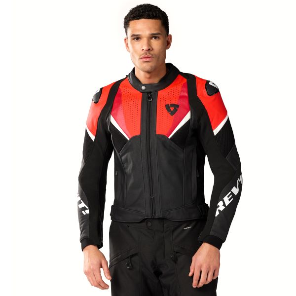 REV'IT Automate Black Neon Red