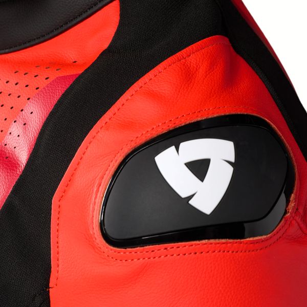 REV'IT Automate Black Neon Red