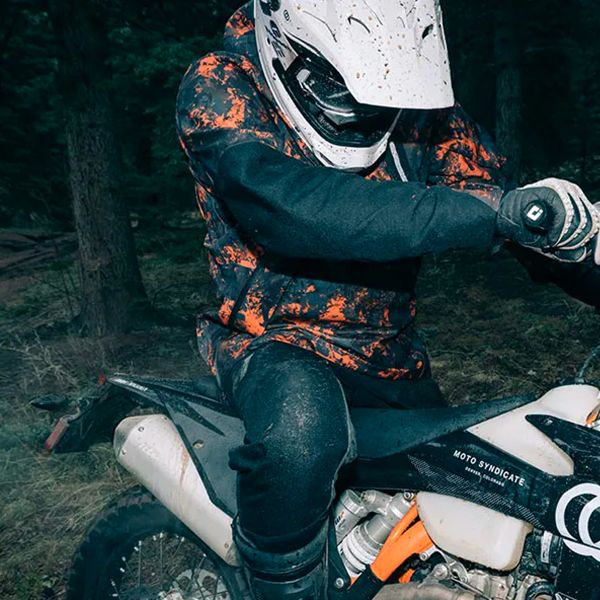 REV'IT Blackwater 2 H2O Negro Naranja