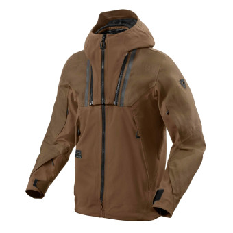 Cazadora moto REV'IT Compenent 2 H2O Brown