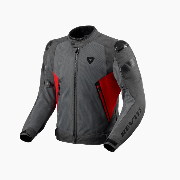 Cazadora moto REV'IT Control Air H2O Grey Red