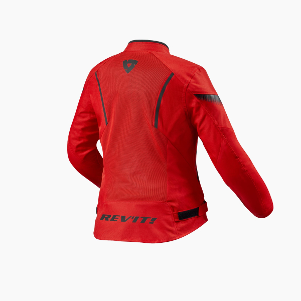 REV'IT Control Air H2O Ladies Red Black