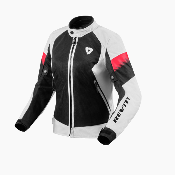 Cazadora moto REV'IT Control Air H2O Ladies White Black