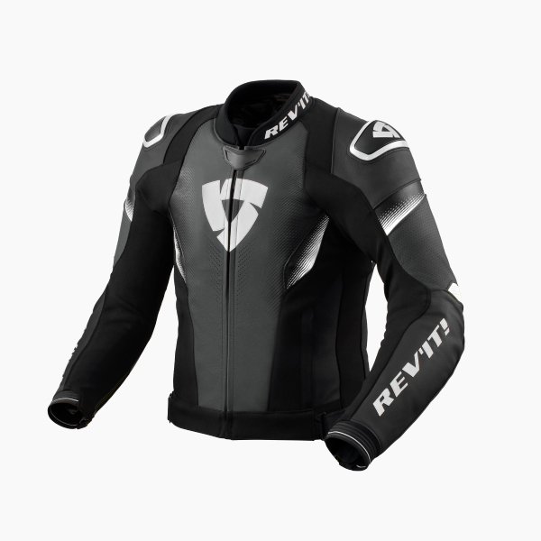 Cazadora moto REV'IT Control Black White