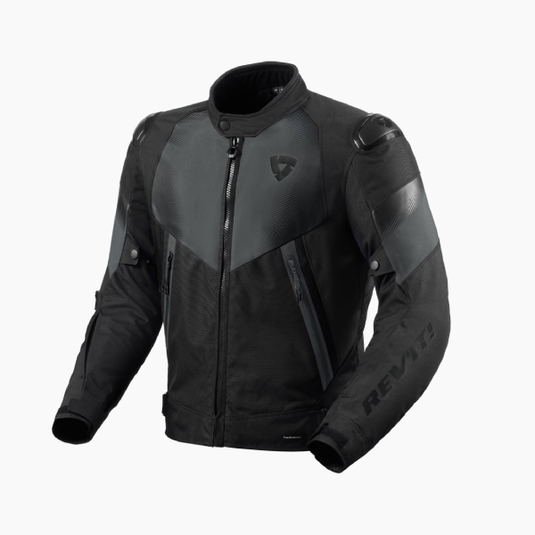 Cazadora moto REV'IT Control H2O Black Anthracite