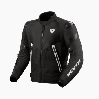 Cazadora moto REV'IT Control H2O Black White