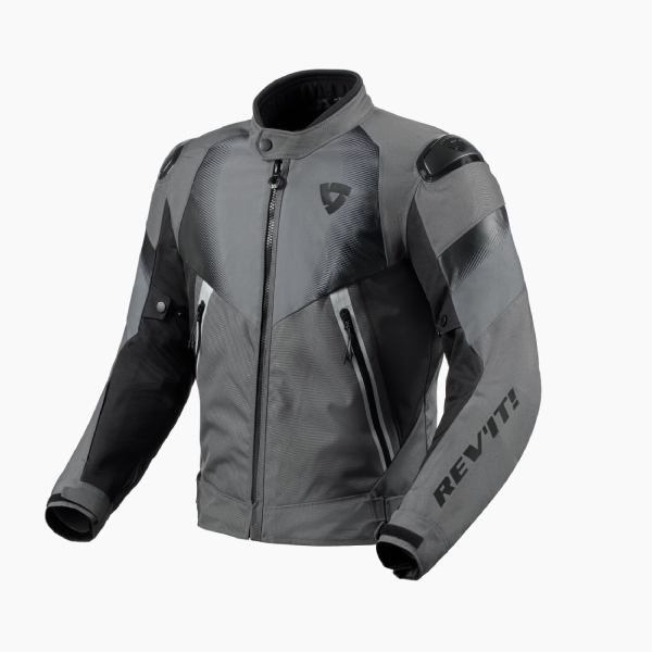 Cazadora moto REV'IT Control H2O Grey Black