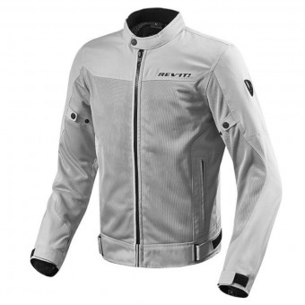 Cazadora moto REV'IT Eclipse Plata