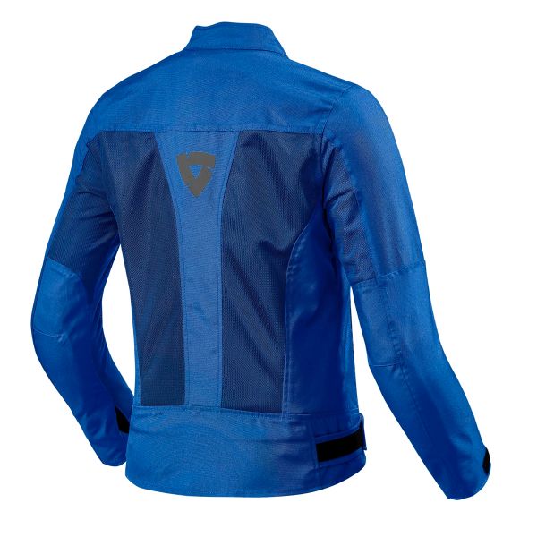 REV'IT Eclipse Ladies Blue + Back Protector Seesoft KN Blue Black