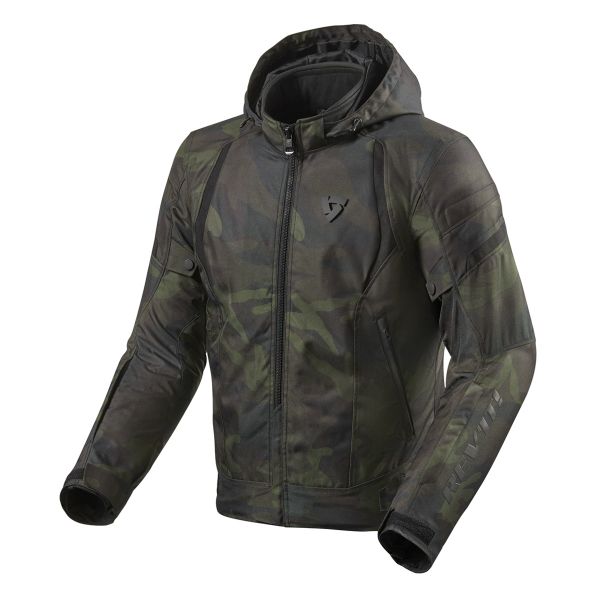 Cazadora moto REV'IT Flare 2 Camuflaje D. Verde