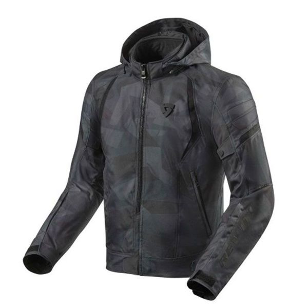 Cazadora moto REV'IT Flare 2 Camo Negro Gris