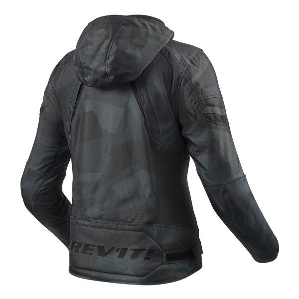 REV'IT Flare 2 Ladies Camuflaje Negro Gris