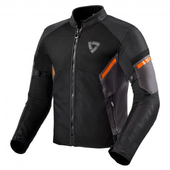 Cazadora moto REV'IT GT-R Air 3 Black Neon Orange