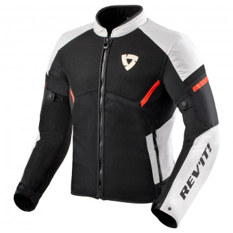 Cazadora moto REV'IT GT-R Air 3 White Neon Red