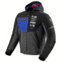 Cazadora moto REV'IT Haste H2O Black Blue