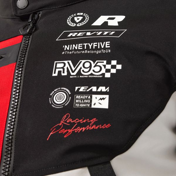 REV'IT Haste H2O Black Blue