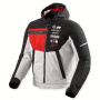 Cazadora moto REV'IT Haste H2O Black Red