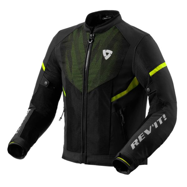 Cazadora moto REV'IT Hyperspeed 2 GT Air Black Neon Yellow