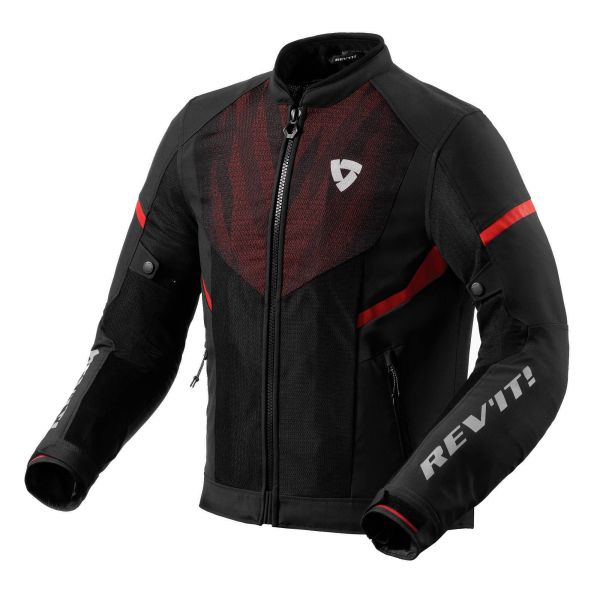 Cazadora moto REV'IT Hyperspeed 2 GT Air Black Neon Red