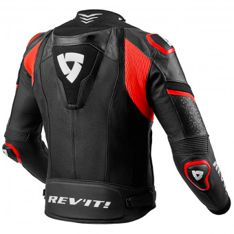REV'IT Hyperspeed Pro Negro Neon Rojo