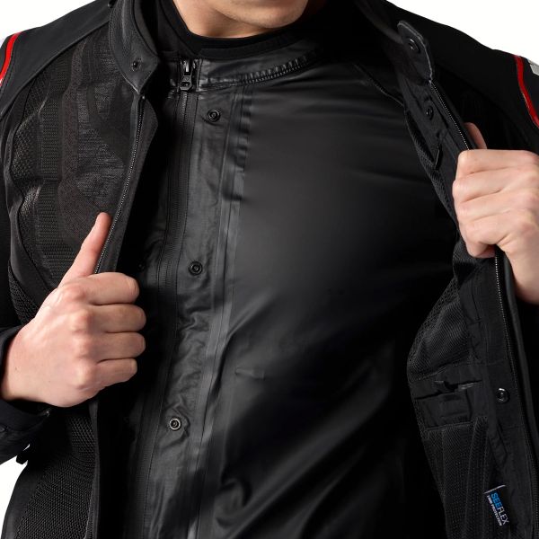 REV'IT Mantis 3 H2O Black Red