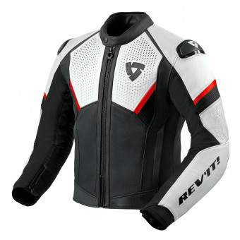Cazadora moto REV'IT Matador Black Neon Red