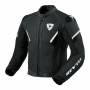 Cazadora moto REV'IT Matador Black White