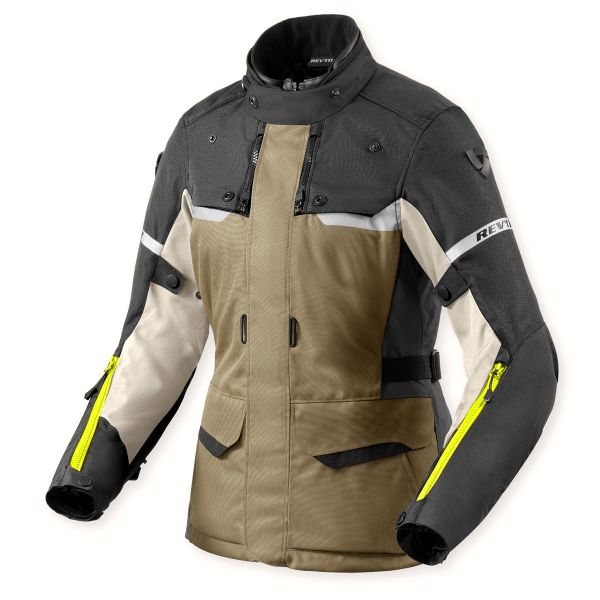 Cazadora moto REV'IT Outback 4 H2O Ladies Green Anthracite