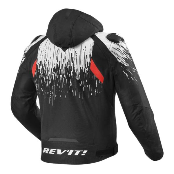 REV'IT Quantum 2 H2O Negro Blanco