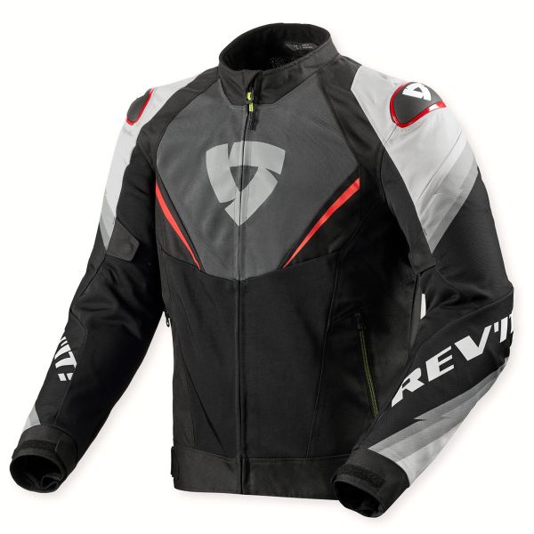 Cazadora moto REV'IT Quantum 3 Air Grey Red