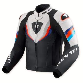 Cazadora moto REV'IT Quantum 3 Black Light Grey