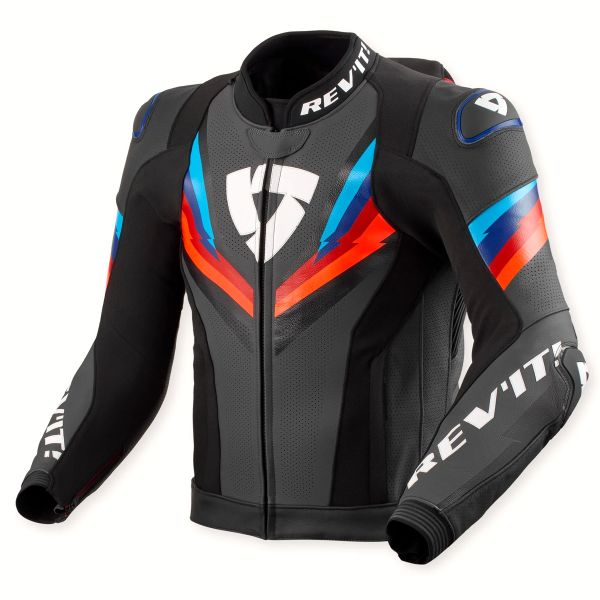 Cazadora moto REV'IT Quantum 3 Pro Black Blue