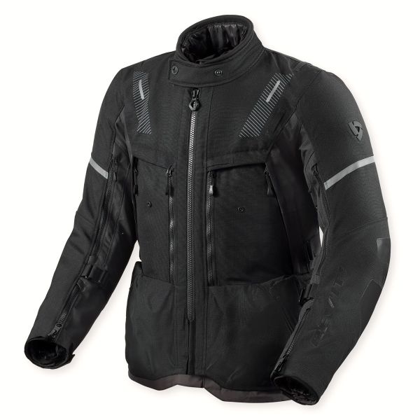 Cazadora moto REV'IT Sand 5 H2O Black Anthracite