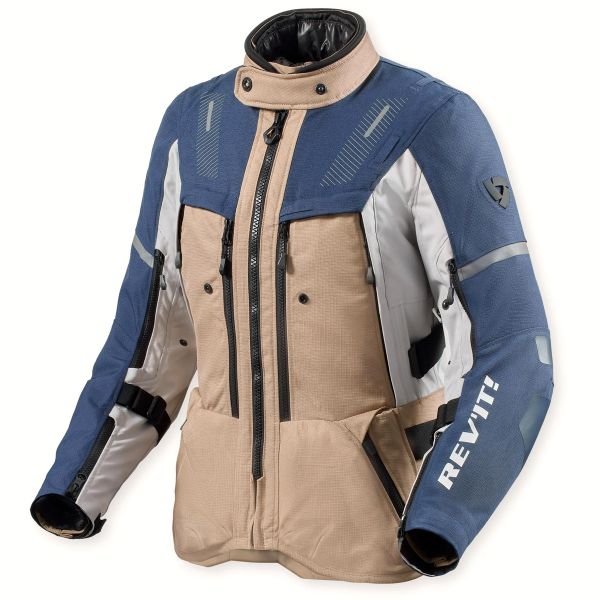 Cazadora moto REV'IT Sand 5 H2O Ladies Sand Blue