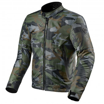 Cazadora moto REV'IT Shade H2O Camo Light Grey