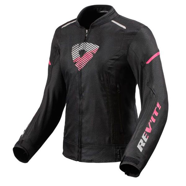 Cazadora moto REV'IT Sprint H2O Ladies Negro Rosa Cazadora moto REV'IT Sprint H2O Ladies Negro Rosa