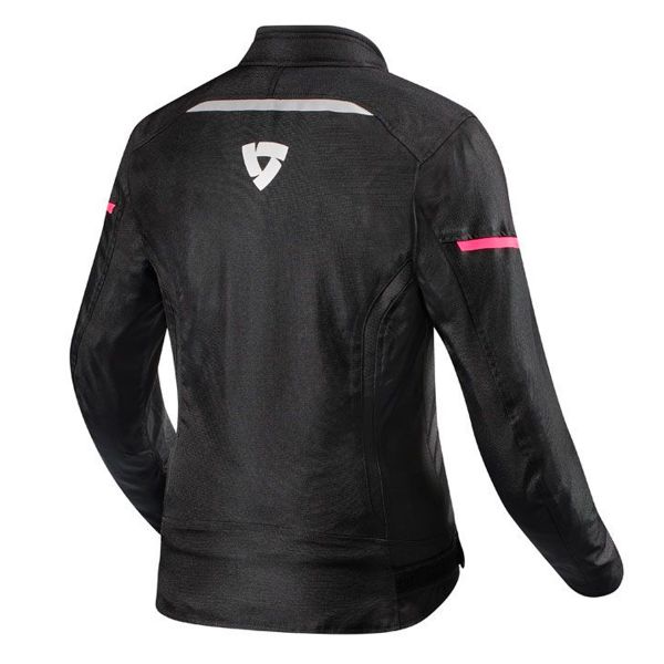 REV'IT Sprint H2O Ladies Negro Rosa