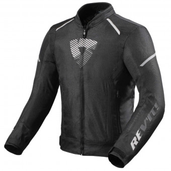 Cazadora moto REV'IT Sprint H2O Negro Blanco