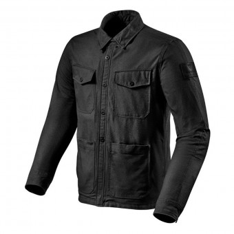Cazadora moto REV'IT Sobrecamisa Worker Negro