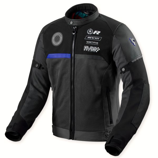 Cazadora moto REV'IT Swiftblade Black Blue