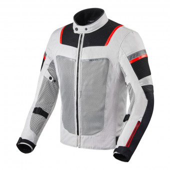 Cazadora moto REV'IT Tornado 3 Plata Negro
