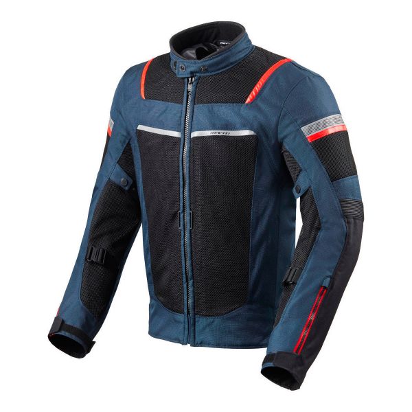 Cazadora moto REV'IT Tornado 3 D.Azul Negro