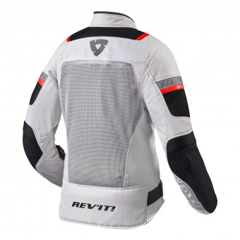 REV'IT Tornado 3 Ladies Plata Negro