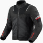 Cazadora moto REV'IT Tornado 4 H2O Black Anthracite