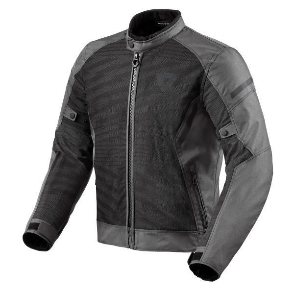 Cazadora moto REV'IT Torque 2 H2O Black Grey