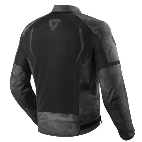 REV'IT Torque Negro Gris