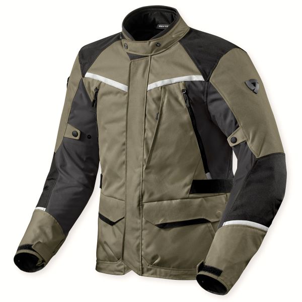 Cazadora moto REV'IT Voltiac 3 H2O Green Anthracite