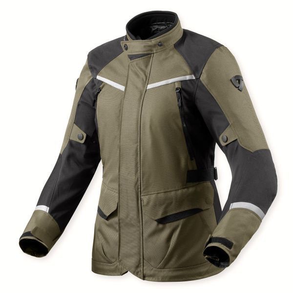 Cazadora moto REV'IT Voltiac 3 H2O Ladies Green Anthracite